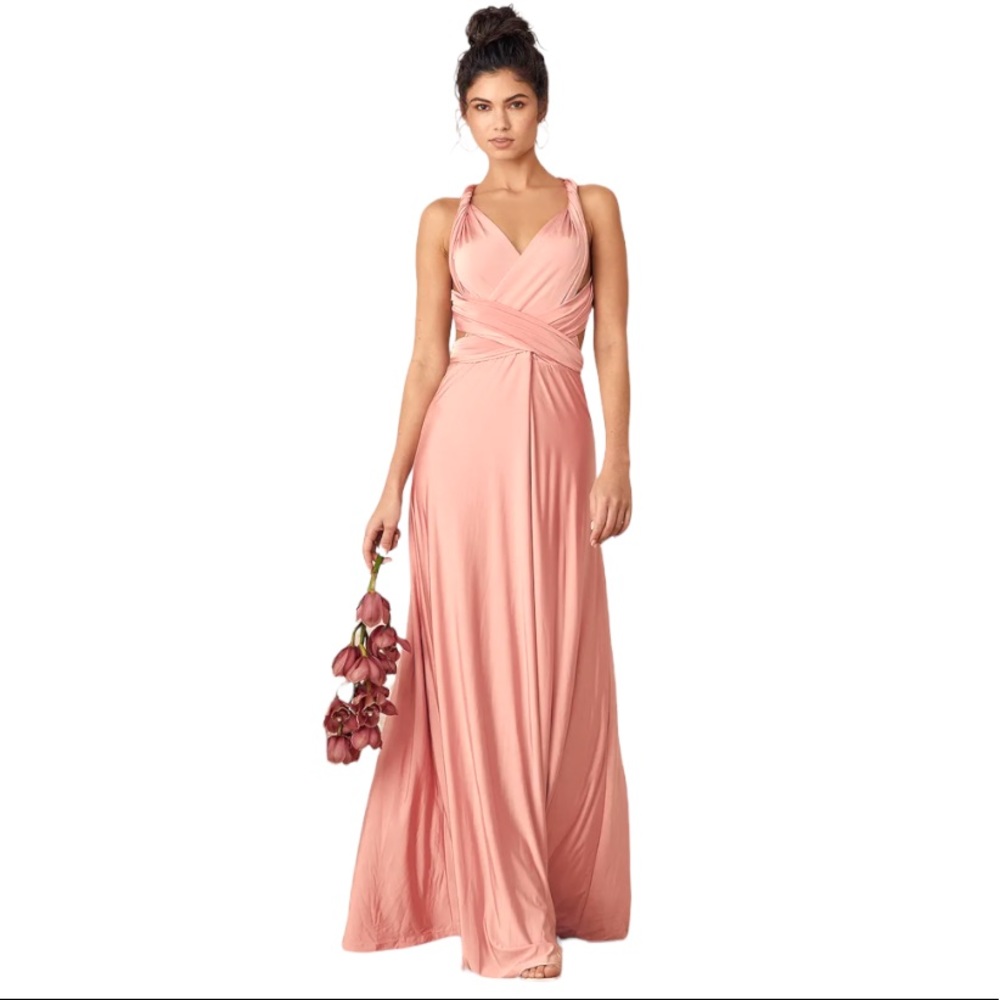 Lulus Tricks of the Trade Rose Maxi Dress